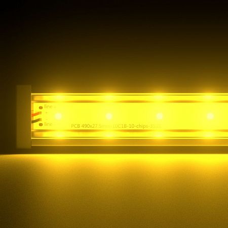 KEO PL-ART LINE 10 Янтарный 500мм
