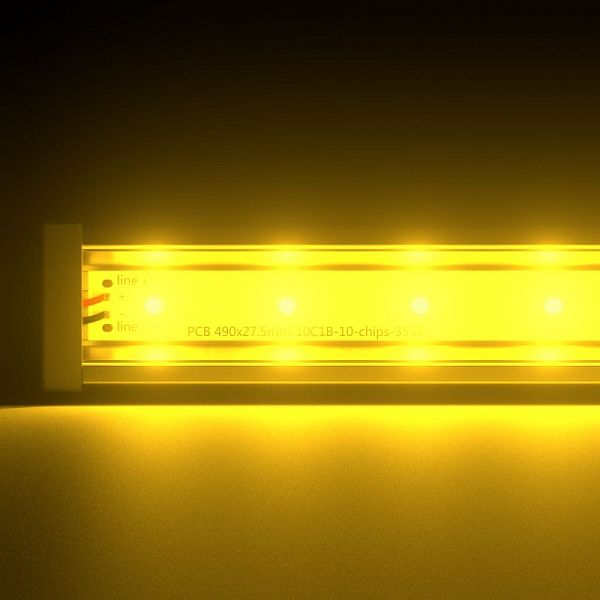 KEO PL-ART LINE 10 Янтарный 500мм