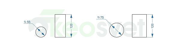 Светильник магнитный трековый AL-MAG TUBE 120