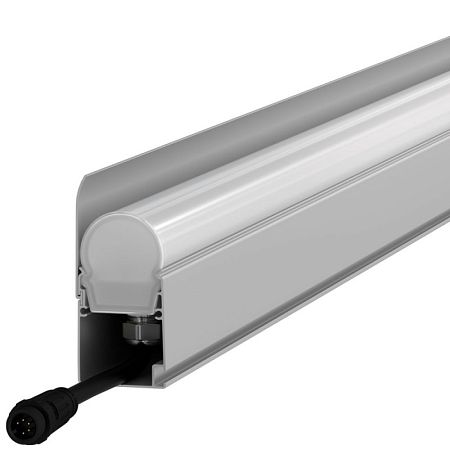 KEO PL-ARH-Линия М 1 пикс. RGBW DMX 18 1000мм (Профиль, козырек, транзитное штепсельное соединение) 48V DC
