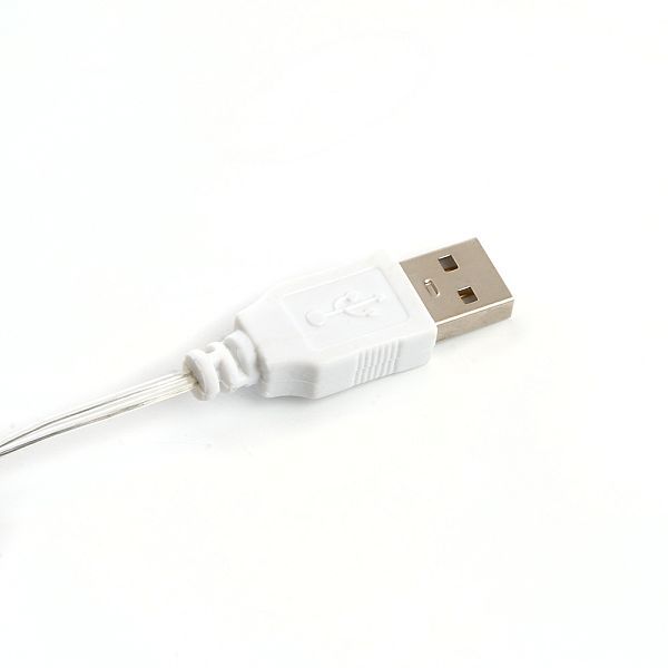 Светодиодная гирлянда CL576 Роса, статичная, 10м USB 2700K / 5000К