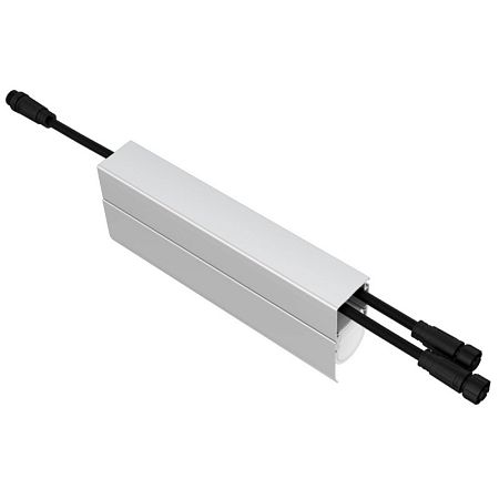 KEO PL-ARH-Линия М 1 пикс. RGBW DMX 4 200мм (Профиль, козырек, транзитное штепсельное соединение) 48V DC